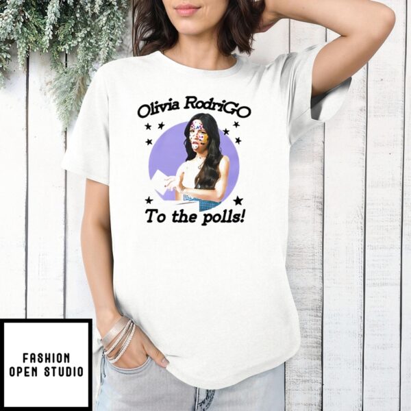 Olivia Rodrigo To The Polls T-Shirt