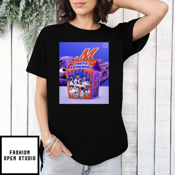 Omg The Mets Are Moving On To The Nlcs 2024 T-Shirt