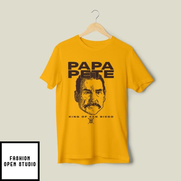 Peter Seidler Papa Pete King Of San Diego T-Shirt