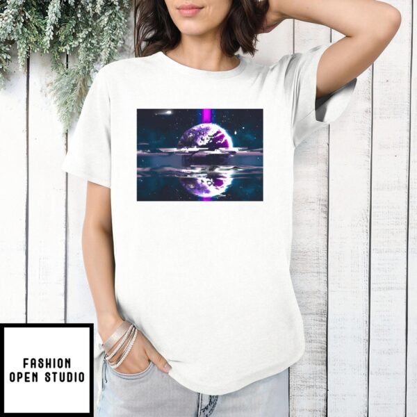 Planet T-Shirt Sci Fi Planet T-Shirt