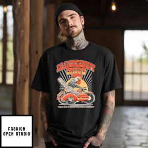 Rooster Black Berry Smoke Half A Tank Of Gas And A Fist Full Of Overdrive T-Shirt