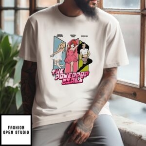 Sabrina Carpenter Chappell Roan Charli Xcx The Powerpop Girls T-Shirt