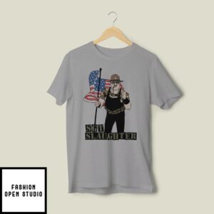 Sgt Slaughter American Flag T-Shirt