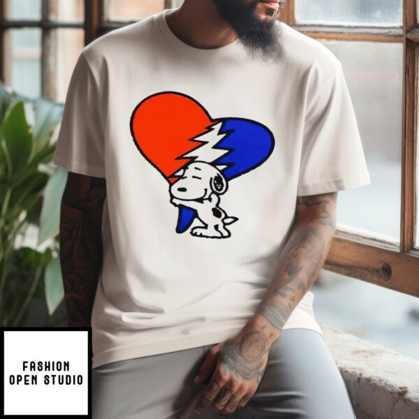 Snoopy Love Grateful Dead 2024 T-Shirt