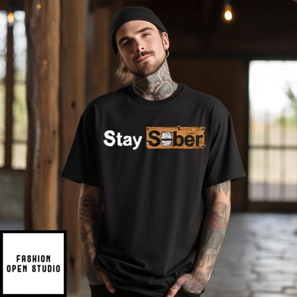 Spooky Stay Sober Halloween T-Shirt