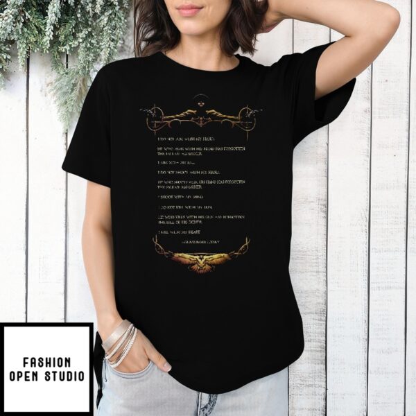 The Dark Tower Gunslinger Litany Stephen King T-Shirt