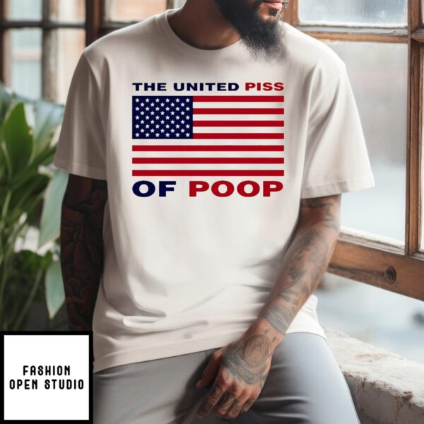 The United Piss Of Poop American Flag T-Shirt