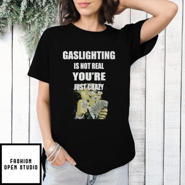 Thug Spongebob T-Shirt Gaslighting Gangster Spongebob Funny