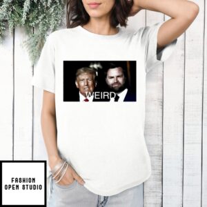 Trump And Jd Vance Weird Picture T Shirt 1