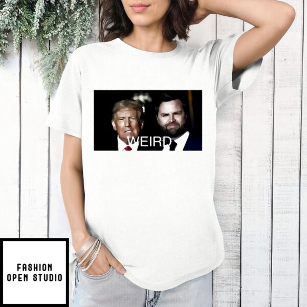 Trump And Jd Vance Weird Picture T-Shirt