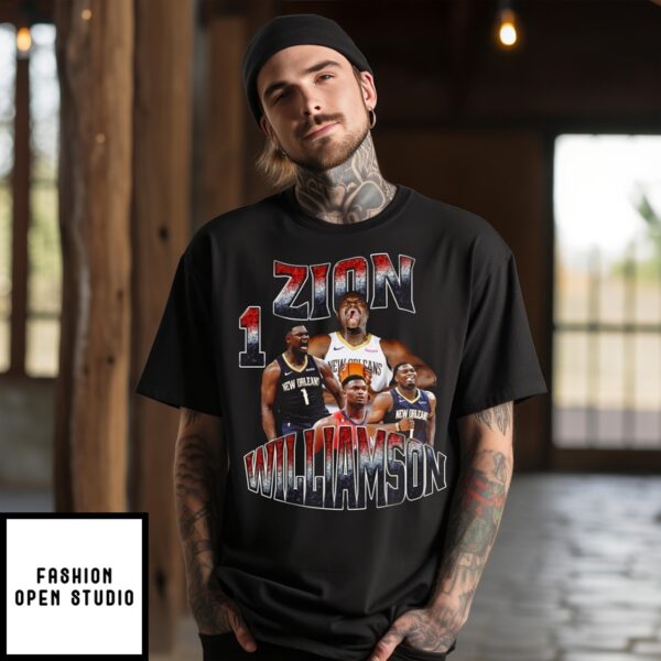 Zion Williamson T-Shirt Vintage Sport T-Shirt