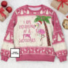 I Am Dreaming Of A Pink Christmas Flamingo Ugly Sweater