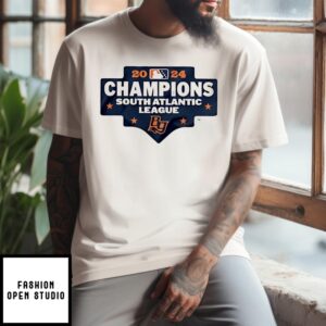 2024 Bowling Green Hot Rods Championship South Atlantic League Shirt