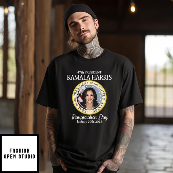 47Th President Kamala Harris Inauguration Day January 1 2025 T-Shirt