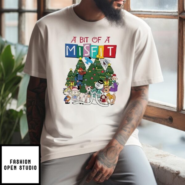 A Bit Of A Misfit Rudolph The Red Nosed Reindeer T-Shirt