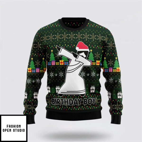 Birthday Boy Jesus Ugly Christmas Sweater