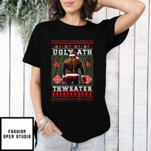 Boxing Ugly At Thweater Ugly Christmas 2024 T-Shirt