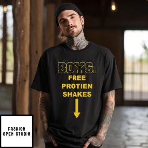 Boys Free Protien Shakes T-Shirt