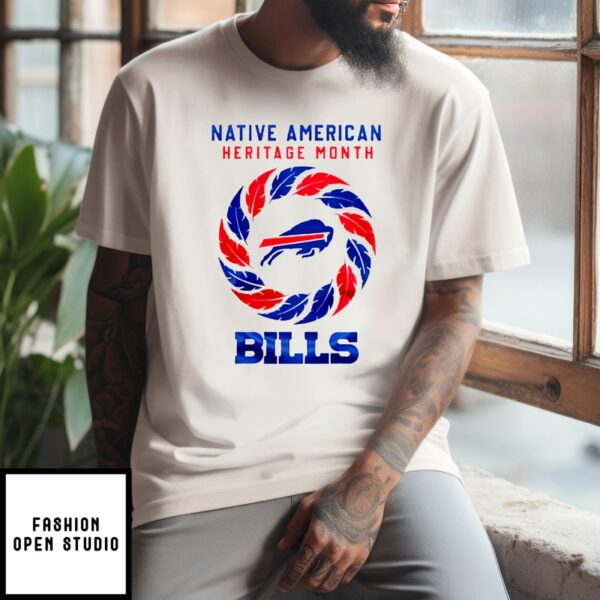 Buffalo Bills Native American Heritage Month Bills 2024 T-Shirt