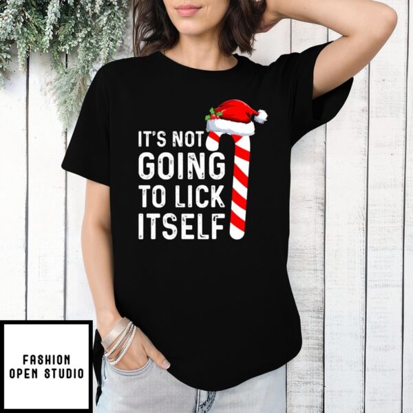 Candy Christmas It’S Not Going To Lick Itself Vintage T-Shirt