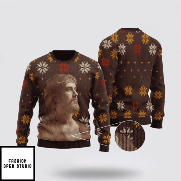 Christ God Ugly Christmas Sweater