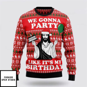 Christian Party Ugly Christmas Sweater