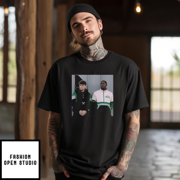 Cooper Dejean X Quinyon Mitchell Eagles Football T-Shirt