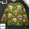 Custom Face I Am A Stupid Christmas Tree Stupid Personalized Photo Ugly Sweater