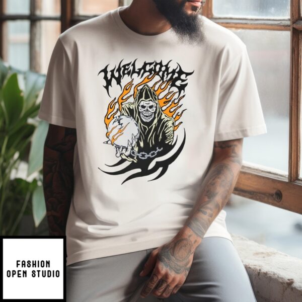 Death Welcome Skateboard 2024 T-Shirt