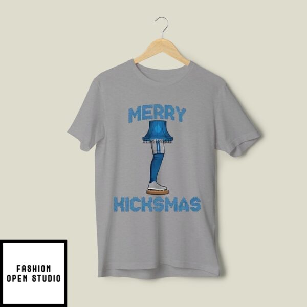 Detroit Lions Merry Kicksmas T-Shirt