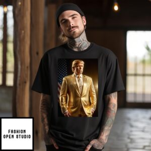 Donald Golden Trump President 47 2024 T-Shirt