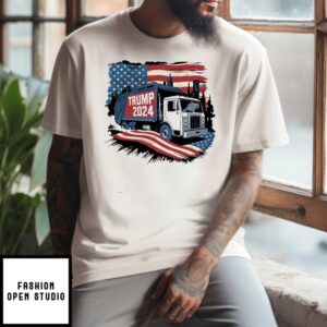 Donald Trump Garbage Truck 2024 T-Shirt