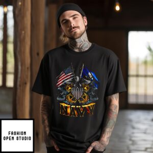 Eagle The Sea Is Ours United States Navy T-Shirt