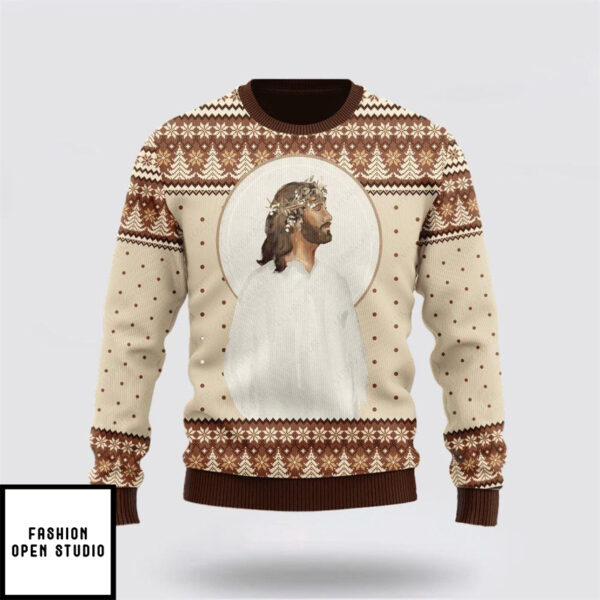 Elegant Vintage Christian Ugly Christmas Sweater