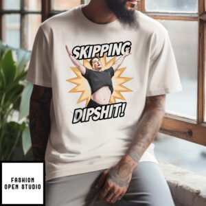 Elon Musk Skipping Dipshit T-Shirt