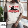 Godzilla Pose 70 Years Strong All Hail The King T-Shirt