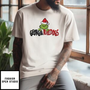 Grinch Georgia Bulldogs Christmas 2024 T-Shirt