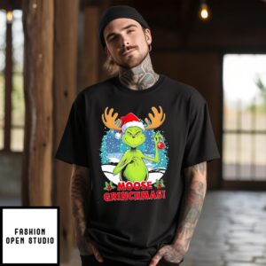 Grinch Moose Grinchmas Christmas 2024 T-Shirt