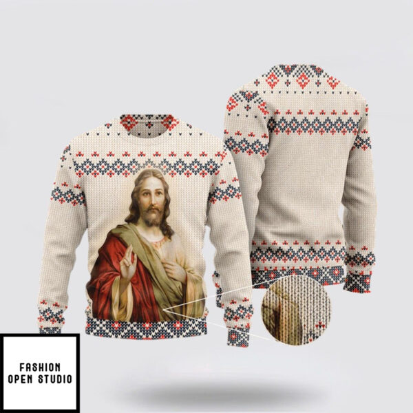 Holy Christian Ugly Christmas Sweater