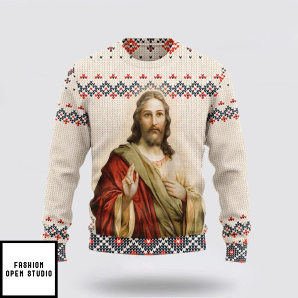 Holy Christian Ugly Christmas Sweater