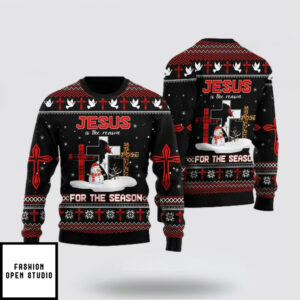 Jesus The Reason For The Season Ugly Christmas Sweater