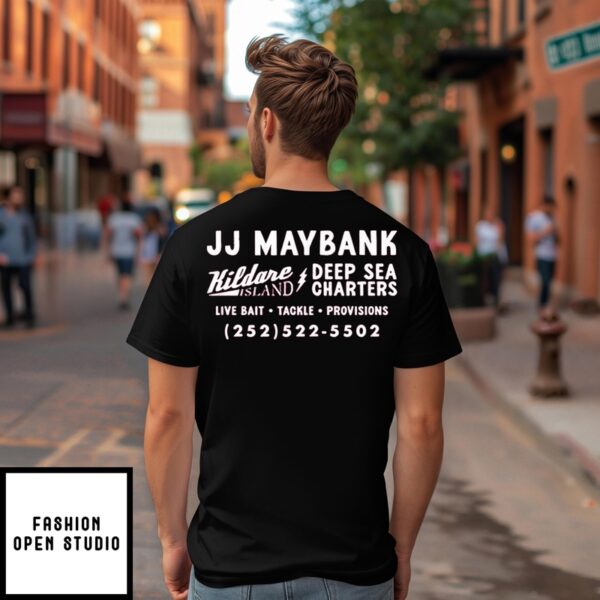 Jj Maybank Deepsea Charters Outer Banks T-Shirt