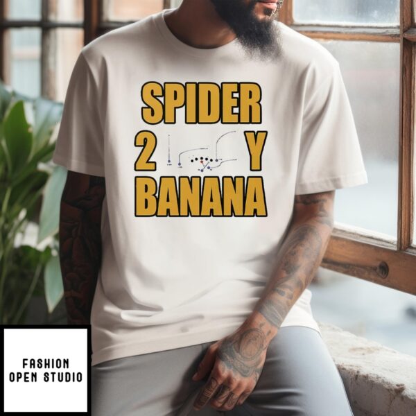 Jon Gruden Spider 2Y Banana T-Shirt