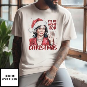 Kamala Harris I’Ll Be Home For Christmas T-Shirt