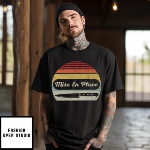 Knife Mise En Place Retro 2024 T-Shirt