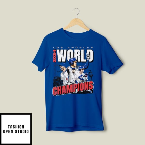 Los Angeles Baseball 2024 Mlb World Champions Ohtani Freeman T-Shirt