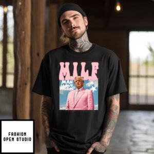 M.I.L.F Man I Love Felons Trump T-Shirt