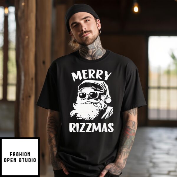 New Orleans Saints Blake Grupe Merry Rizzmas Darren Rizzi T-Shirt