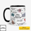 Personalized Bad Bitch Affirmations Mug