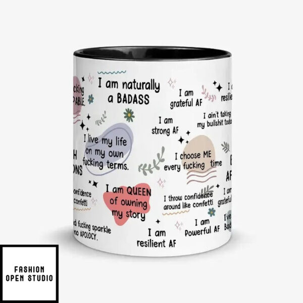 Personalized Bad Bitch Affirmations Mug